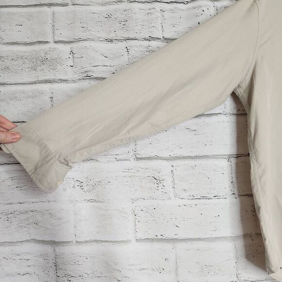 Marmot Mountain Works Mens Beige Long Sleeve Button-Down Shirt Size XL - Picture 4 of 9